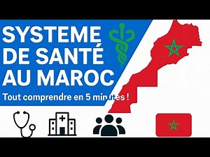 🇲🇦 Le Système National de Santé au Maroc : Ce que tu dois absolument comprendre en 5 minutes !