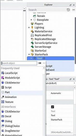This is how to make a tool that explodes yourself in roblox studio #roblox #robloxstudio #ytshorts