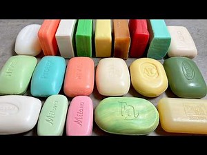ASMR SOAP CUBES 1 HOUR! Cutting dry soap ★Cutting soap cubes★FOAM&GLITTER&STARCH★