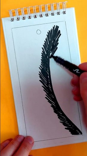 How to Quickly Draw a Pattern with Black Lines #art #painting #drawing