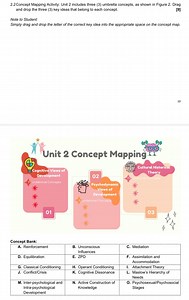 Concept Mapping Activity: Unit 2 includes three (3) umbrella co... | Filo