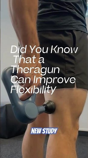 ‪@Therabody‬ theragun can improve flexibility!