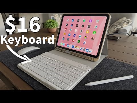 The 2025 A16 iPad is perfect! It just needs a cheap keyboard…