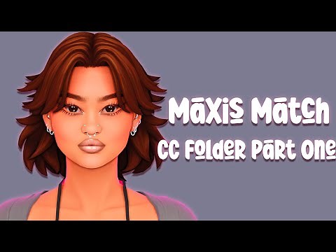 Sims 4| (SHS) Hair CC Folder (Maxis Match) TSR