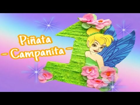 Piñata De Numero (( Campanita - Tinkerbell ))