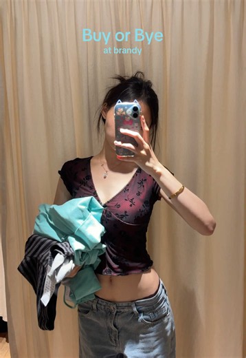 @Brandy Melville 🩵 #shopwithme #shopping #buyorbye | shopping