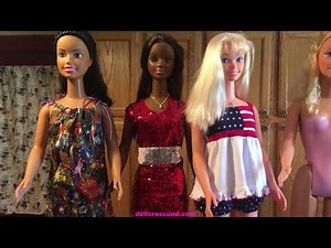 My Size Barbie & Disney, 36"-38"; 28 Inch Monster High 4th of July Clothing Hacks and Crafts
