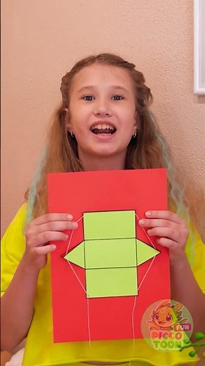 👍🏼 Fun Way to Learn Geometric Shapes Names! Be SMART! 🟣🟧❤️