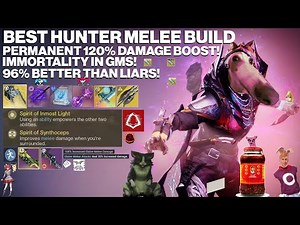 Hunters Actually Have a Melee Build Again! | Synthoceps | Prismatic |