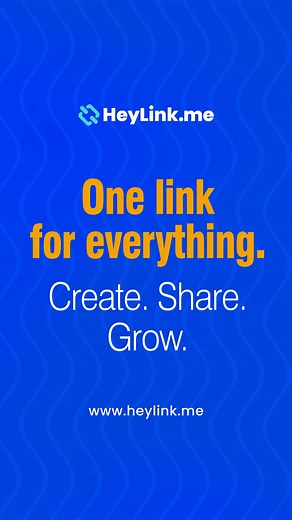 Grow your online presence with the only link you'll ever need. Create, share and grow in 2023! Join HeyLink.me today for free👌