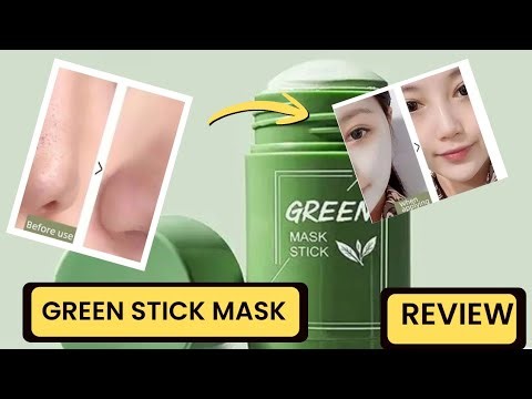 GREEN STICK MASK how to use !! GREEN mask stick review