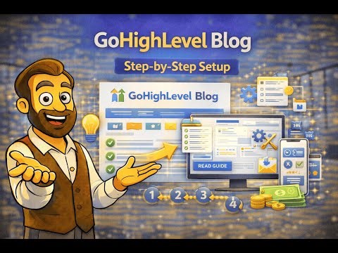 How to Create a Blog in GoHighLevel | Complete Blog Setup Tutorial
