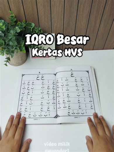 Perbedaan Iqro Kertas Biasa vs Kertas HVS – Pilih Iqro Besar