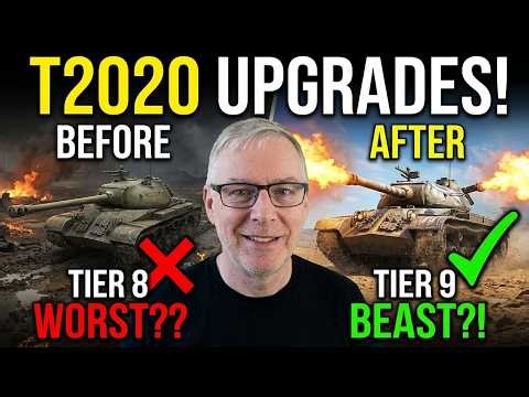 T-2020 Russian Heavy - Now Tier 9! Has it Improved? Wot Blitz