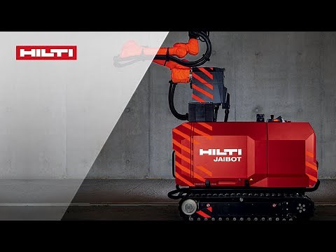 INTRODUCING: Hilti's First Construction Jobsite Robot - Jaibot!