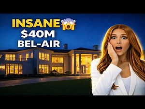 Inside a $40 Million Bel-Air Mega Mansion | Ultimate Luxury Tour