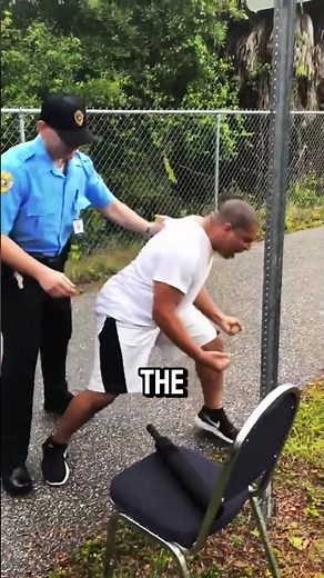 There's 2 types of cops in pepper spray training