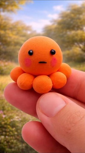 Cute Clay octopus Making | Miniature Art"#octopus #craft #clayart #clayvideos #claycraft