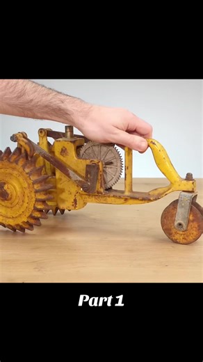 Part 1: Vintage Traveling Tractor Sprinkler - Restoration. #restoration #handmade #machine #amazing #foyou