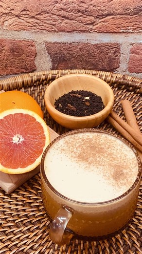 Masala Chai is perfect as a warm latte. Need that extra boost of caffeine? Make it a Dirty Chai with a shot of espresso for a drink that is deliciously flavorful and aromatic with some extra zing! #dirtychai #chailatte #masalachai #teatime #javamomma #javamommabarista #athomebarista