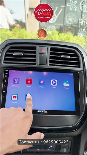 Old Brezza Gets Smart | GT10 Android Installed by Legato Car Lifestyle #gt10android