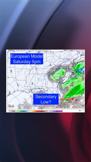 ❄️ 1/28/26 AM UPDATE: Good chances for snow this weekend, but uncertainty remains. Download the @wral Weather app for forecasts from human meteorologists. #raleigh | WRAL Brian Shrader