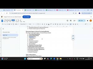 2. Oracle Purchasing Introduction