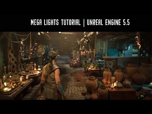 Using MegaLights | Unreal Engine 5.5+ Tutorial