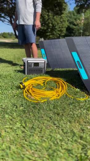 The C1000 is an excellent option for powering large items like a microwave, fridge, freezer, camp stove and more. What items do you need powered? 👇 #offgrid #campinggear #tech #techreview #camping | Anker SOLIX