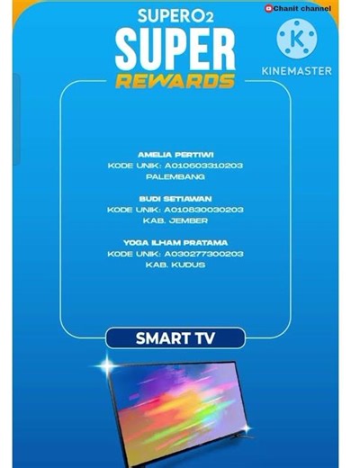 PEMENANG UNDIAN SUPER O2 REWARDS