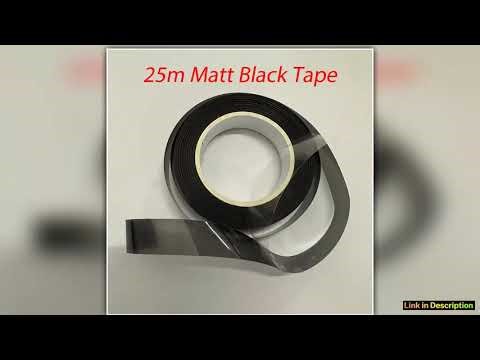 For LED Acrylic Strips Light Part Backlight Guide Car Ambient Lights Smoke Matt Black Tape Sticker