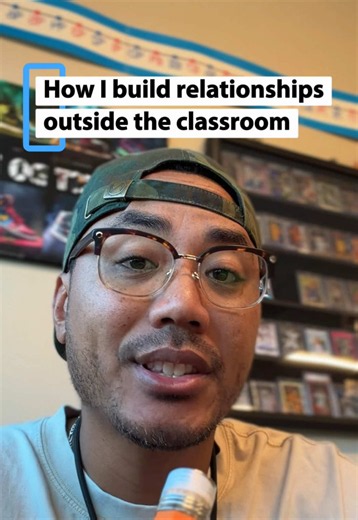 My favorite ways to build relationships with my students while outside of my classroom! I’ve done all three strategies throughout my entire career and it’s such an easy way to make connections with students during the school year. Try it out! #teachertips #teachersbelike #teachersoftiktok