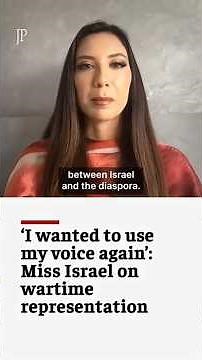 Miss Universe Israel explains her path to pageantry