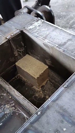 Powder shaping into cubes using machine ⚙️ #powderforming