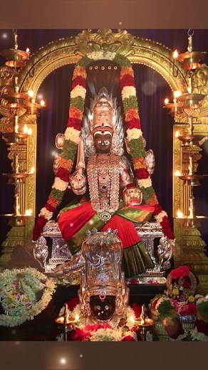 Traditional Altar Decoration with Blessing Figure