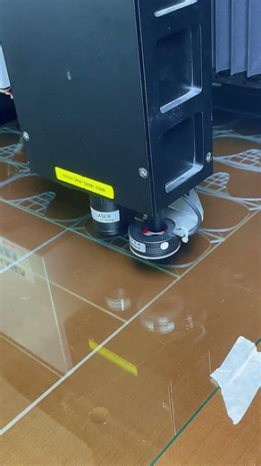 Laser cutting glass processing glass machine #glass #glasscuttingmachine #glasscutting #laser