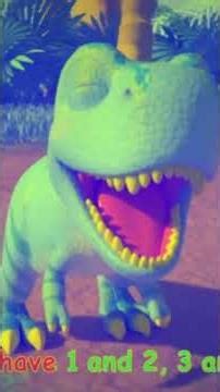 Five Little Ducks & Five Little Dinos Mashup 🦆🦖 | Counting Song Remix for Toddlers #Shorts