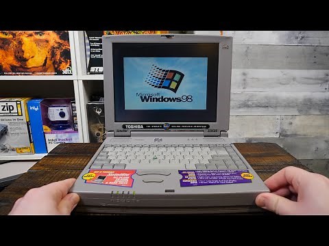 Testing a 1998 Toshiba Satellite 325CDS