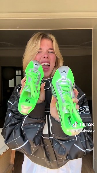 Explore PUMA's Vibrant Green, White, and Black Collection