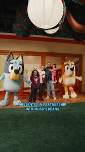 This unforgettable immersive adventure is for the entire family. ✨ Explore the Heeler home and get ready to play all of your favorite Bluey games, go down slides, activate dance mode and more! | Camp Stores