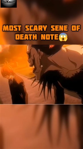 the scariest scene of death Note 😱☠️