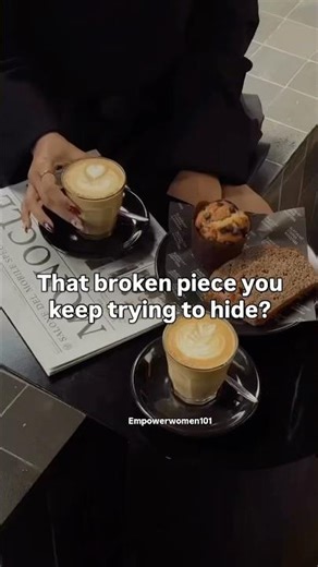 Stop Hiding the broken piece of you Gid wnst to heal. #shorts #christianmotivation