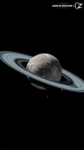 Zoom Into A Mysterious Frozen World #cosmiczoom #spacezoom #alienworld #planet