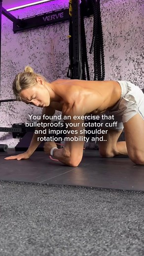 You found an exercise that bulletproofs your rotator cuff and improves shoulder rotation mobility and.. ⬇️ ⚡️Banded quadruped shoulder external rotations ✅Your shoulder impingement no longer annoys you.. ✅Your have better range of motion in your upper body ✅You reduce your risk of future injury.. #mobility #fitness #flexibility #yoga #workout #strength #movement #training #health #physicaltherapy #exercise #crossfit #rehab #mobilitytraining #gym #personaltrainer #stretching #functionaltraining #