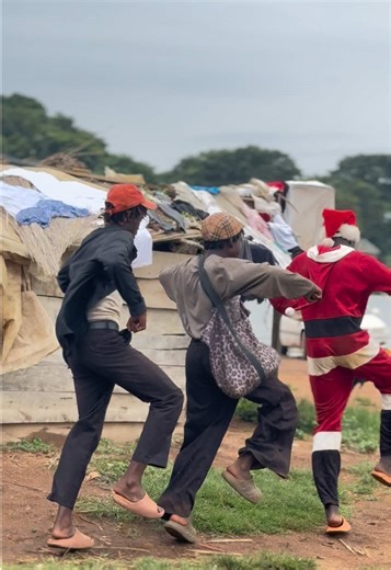Funny Santa and Friends Visit Paloma