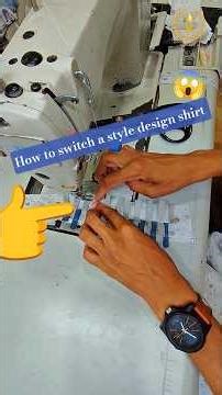 How to style shirt design stitching | how to style shirt design stitching #ytshorts #fashion #switch