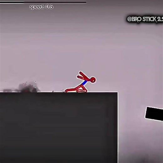 Falls edit Stickman Dismounting Speed Run Moments #stickmandismounting #shorts #gaming
