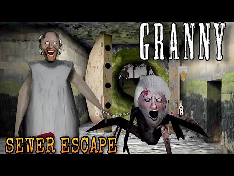 GRANNY Sewer Escape Fullgameplay | Super Granny Ban gae Spider Granny😂🤣