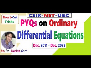 PYQs on Differential Equation 2011 to 2023 | Short Cut Tricks