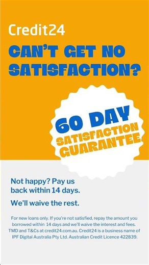 60 Day Satisfaction Guarantee